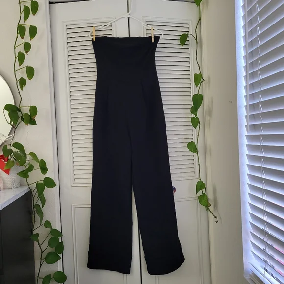 Forever21 - Black Strapless Jumpsuit - Picture 4 of 10